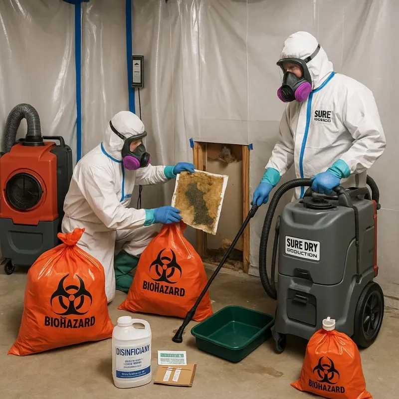 Contaminated Water Handling Protocols process in Crowley County, CO